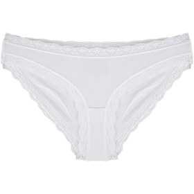 Resim Bolero Kadın Premium Lyocell Slip Beyaz 