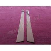 Resim Woc Chrome Renault Megane 2 Krom Kapı Direği 2004-2010 2 Parça Pa 