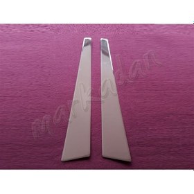 Resim Woc Chrome Renault Megane 2 Krom Kapı Direği 2004-2010 2 Parça Pa 