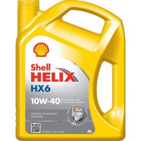Resim Shell Helix HX6 10W-40 4 Litre Motor Yağı (Üretim Yılı: 2024) 