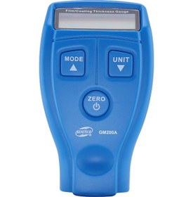 Resim Otomotiv Boya Kalınlığı Ölçümü İçin Kaplama Kalınlığı Ölçer Dijital Metre Mavi 