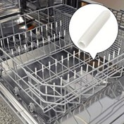 Resim 50/100/200 adet Gri Esnek Plastik Bulaşık Makinesi Çatal Diş Takımı İnce Kapaklar, Kaymaz Tasarım, Kolay Kurulum, Plastik Malzeme ile, Çoğu Model için 