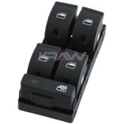 Resim Genel Markalar Cam Açma Anahtarı Audi A4 02-08 - Uyumlu Dörtlü 