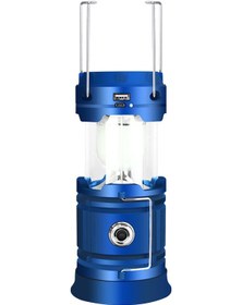 Resim Symbee Güneş Enerjili Led Kamp Lambası, Çok Fonksiyonlu Dışarıdaki Acil Işık, Usb İle Şarj Edilebilir, Ipx45 Su Geçirmez, Cep Telefonu İçin Acil Şarj Mavi Mavi 