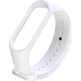 Resim Xiaomi Mi Band 4 Silikon Kordon-Beyaz 