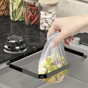 Resim Karbon Çelik Mutfak Lavabo Filtre Sepeti - Taşınabilir Emme Kupu Drenaj ile Fileli Filtre, Alan Tasarrufu Tasarımı, Modern Gıda Atık ve Kalıntı Drenaj Rafı 