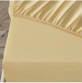 Resim Lodos Home Ranforce Lastikli Çift Kişilik Çarşaf Takımı 160x200 2 Ad Yastık Kılıfı Sarı 