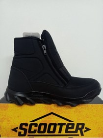 Resim Scooter Ars Ayakkabı 1241 Bot Su Geçirmez Fermuarlı Kar Botu 