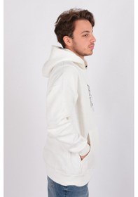 Resim Cazador 5177 Erkek 3 İplik Sweatshirt Ekru 