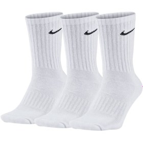 Resim Nike 3'lü Nike Beyaz Çorap Sporcu Beyaz Nike Çorap 