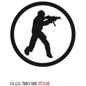 Resim Motorsiklet Otomobil Sticker 2 Adet 246 
