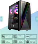 Resim IH Hodor V5 Ryzen 5 5600 16 GB 512 GB SSD 12 GB SSD RTX3060 FreeDos Masaüstü Oyuncu Bilgisayar 