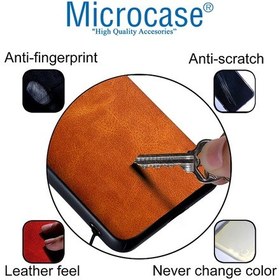 Resim Xiaomi Mi 11 Ultra Kamera Korumalı Deri Kaplama Kılıf - Al8120 