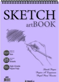 Resim Eskiz Defteri 150 G A5 60Yaprak Spiralli Zigana Sketchbook 