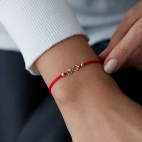 Resim Sonsuzluk İp Bileklik Sarı 