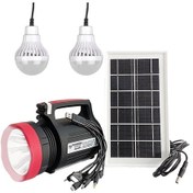 Resim Powermaster 10 Watt 22 Smd Ledli Solar Panelli 3 Ampullü Usb-mp3-radyo Destekli Solar Fener Yj-1908tsyk 
