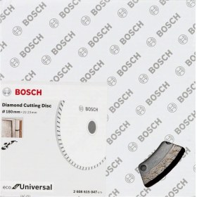 Resim Bosch - Ekonomik Seri 9+1 Genel Yapı Malzemeleri Için Elmas Kesme Diski 180 mm Turbo 