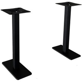 Resim Mensem 2'Li Diktörtgen Model Cafe-Mutfak-Bahçe-Yemek Masa Ayağı 