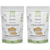 Resim OG Natural 2'li Organik Bebek Bisküvisi 2 x 300 Gr +6 Ay 