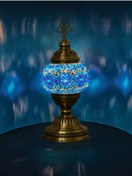 Resim giftlandturkey collection No.2 Kilim Mozaik Masa Üstü Lamba 