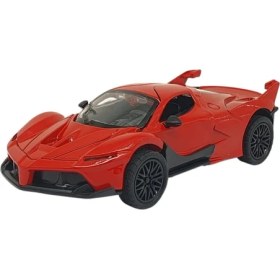 Resim Vardem Çek Bırak Metal Arabalar 13 cm - SR2212- Kırmızı 