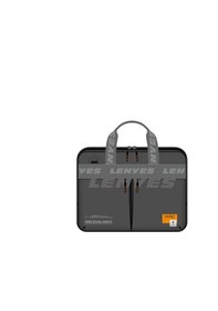 Resim Lenyes Lb590 500d Kumaş Su Geçirmez 13-14 İnç Laptop Çantası Gri 