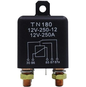 Resim Motosiklet Anahtarı İçin 250a Sürekli 12v 24v Araba Rölesi 