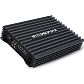 Resim Soundmax SX-2000.1D 5000W-RMS 2000W Mono Anfi Bass Kumandalı 