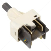 Resim Arçelik-Beko Uyumlu DIN1520 Açma Kapama Anahtarı (Switch) - Beyaz & Gri 1833120400 