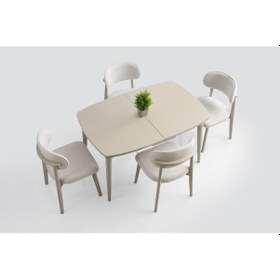 Resim 1006 Mdf Mutfak Masa Takımı Kumbeji 