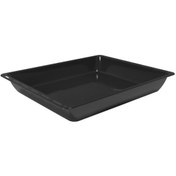 Resim Nüsse 37x27 Cm Emaye Fırın Tepsisi Siyah Derin Dikdörtgen Midi Boy 