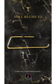 Resim VOLL BLUME E2 Ultra Gold Kağıt Havluluk Fincan Askısı Paslanmaz Dolu Çelik Askı - Mutfak Akseusuarı Bantlı 