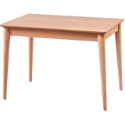 Resim Mavikoltukdöşeme Ms - Msa 190 / 110 Cm Sabit Retro Yemek Masası Cilasız Ahşap 
