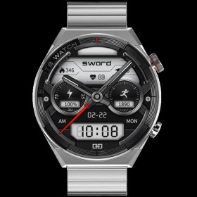 Resim Sword Wia Watch 3 SW-WIA103 Sılver Gümüş Akıllı Saat 3 Kordonlu 