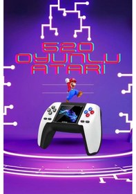 Resim Ceylan Adam Kablosuz Oyun Konsolu i Game Stick Retro Konsol 520 Oyunlu 