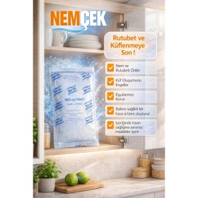 Resim Nemtut Nemçek Nem Rutubet Korozyon Buhar Terleme Çekici Alıcı Tutucu Giderici Önleyici (3 Paket) 750 gr 