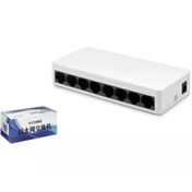 Resim evimdeyokyok 8 Port Gigabit Ethernet Switch 10/100/1000 MBPS HDX1341 TdrTr 