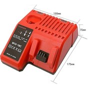 Resim Diğer E9370-eu Milwaukee 12 V 14.4v 18v C1418c 48-11-1815/1828/1840 Eu Plug, Kullanıcı Dostu Model 