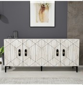 Resim Ka150 Asos Konsol, Tv Sehpası Antrasit-efes Mermer Antrasit-efes Mermer Desen 