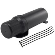 Resim Suntek Magideal Motosiklet Su Geçirmez Alet Tüpü Eldiven Yağmurluk Saklama Kutusu 125mm 