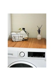 Resim AyrStore TechbutiQ Kaydırmaz Tabanlı Bambu Banyo Paspası – 70x45 cm Doğal Ahşap Bambu Mat, Suya Dayan 