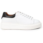 Resim Deery Kadın Hakiki Deri Beyaz Sneaker Ayakkabı 