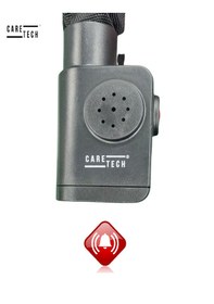 Resim Caretech CT-774 Zincir Kilidi 10mm Motosiklet/Bisiklet Çelik Alarmlı Kılıflı 1.8mt ART 4 Yıldız Sertifikası 
