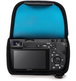 Resim MegaGear Sony Alpha A6400, A6500 (16-70mm) Neopren Kamera Kılıfı 