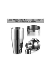 Resim 3 Parça Kokteyl Seti 750ml Avantajlı Shaker Paketi 