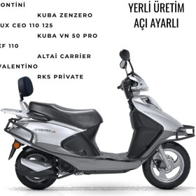 Resim Nazilli Avm Universal Spontini Zenzero XF110 Vn 50 Ceo 110 Carrier Sırt Dayama Sissy Bar 