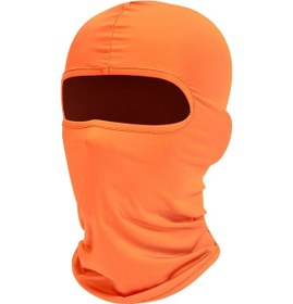 Resim Gajeena Bf-08 Turuncu Bisiklet Spor Üstü: Nane Dokulu Hava Geçirgen, Hızlı Kuruyan, Güneşten Koruyucu, Çok Fonksiyonlu, Toz Ve Rüzgar Engeli Turuncu 