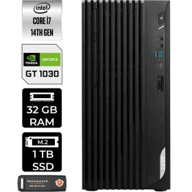 Resim Msı Pro DP180 Intel Core I5 12400 32GB 1tb SSD GT1030/4GB Fdos Masaüstü Bilgisayar & Per4 USB Bellek 12422XTRP328 