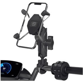 Resim Zh-1558a1 Motosiklet Gidon X-şekilli Alüminyum Alaşımlı Telefon Tutucu Diğer 