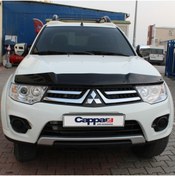 Resim Cappafe Mitsubishi L200 Ön Kaput Koruyucu Rüzgarlığı 2007-2015 Yılı Arası 